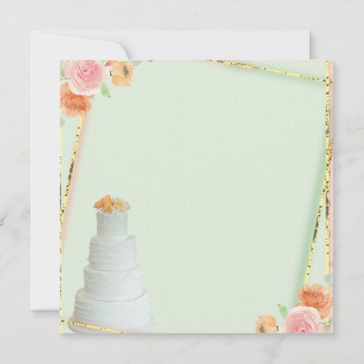 Carte de remerciements mariage (Dos)