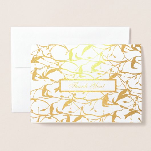 Carte de remerciements mariage (Devant avec enveloppe)