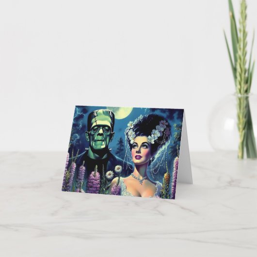 Carte de remerciements mariage (Devant)