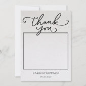 Carte De Remerciements Mariage (Devant)