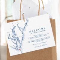 Mariage à Virginia Beach : lettre de bienvenue et 