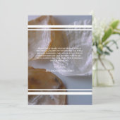 Carte De Remerciements Mariage Beach Clams (Debout devant)