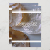 Carte De Remerciements Mariage Beach Clams (Devant / Derrière)