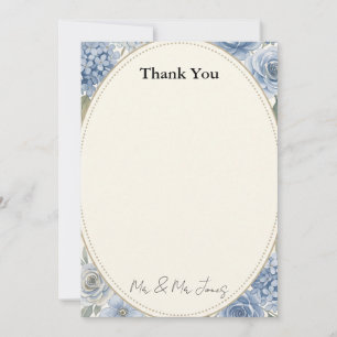 Carte De Remerciements Mariage Bohème Rose Pampas