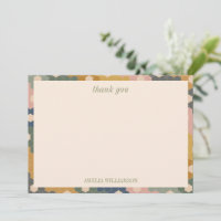 Mariage Bohème Vintage Terreux Personnalisé