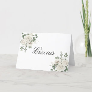 Carte De Remerciements Mariage Boho espagnol