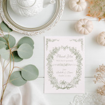 Mariage Botanique Automnal Vintage Chêne & Citroui