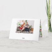 Carte De Remerciements Mariage botanique de fraises d'aquarelle (Dos)