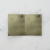 Carte De Remerciements mariage bottes de cowboy western (Intérieur)