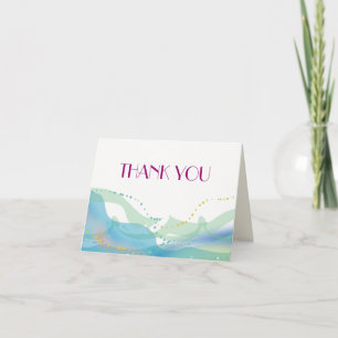 CARTE DE REMERCIEMENTS MARIAGE BRIDE & GROOM