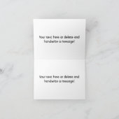 Carte De Remerciements Mariage campagnard rustique en bois et dentelle (Intérieur)