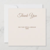 Carte De Remerciements Mariage captivant des chevaux (Dos)