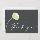 Carte De Remerciements Mariage Chic Watercolor (Devant)