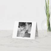 Carte De Remerciements Mariage chinois à deux fleurs de pêche (Dos)