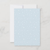 Carte De Remerciements Mariage d'aquarelle hiver À feuillage persistant T (Dos)