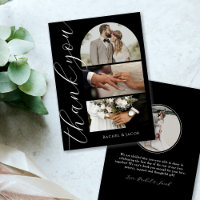 Mariage d'arc de collection de 4 photos de script
