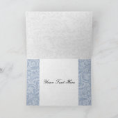 Carte De Remerciements Mariage de boucle de diamante de ruban de FAUX de (Intérieur)