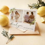 Carte De Remerciements Mariage de calligraphie citron jaune<br><div class="desc">Évoquez la splendeur ensoleillée d'un mariage de la côte amalfitaine avec la collection de Mariages méditerranéens citron jaune ! Insufflée du zeste d'agrumes d'été, les invitations, les signes et la décoration rayonnent de chaleur, d'élégance, et de charmantes graphismes citron jumelés à une magnifique police calligraphique. Célébrez votre amour au milieu...</div>