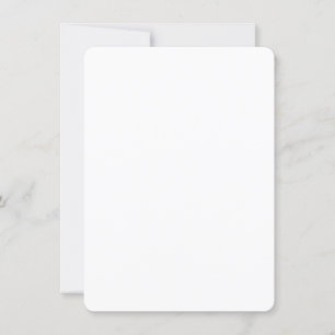 carte de remerciements Mariage de coin arrondi de