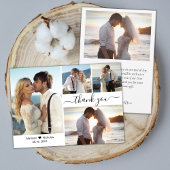 Carte de remerciements Mariage de collection de ph