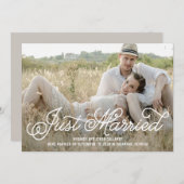 Carte De Remerciements Mariage DE COULEUR ÉDITABLE et sucré (Devant / Derrière)