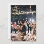 Carte De Remerciements Mariage de couverture du magazine éditorial (Dos)