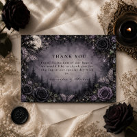 Mariage de fée gothique au clair de lune