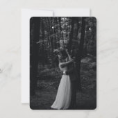 Carte De Remerciements Mariage de la Galerie de photos de code QR de scri (Dos)