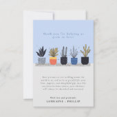 Carte de remerciements Mariage de la maison modern (Devant)