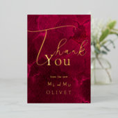 Carte de remerciements Mariage de la Passion Bourg (Debout devant)