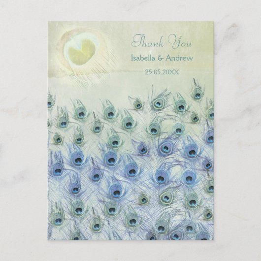 Carte de remerciements Mariage de l'Imaginaire de (Devant)