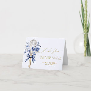 Carte De Remerciements Mariage Dusty Blue Toile Emporté par le Vent