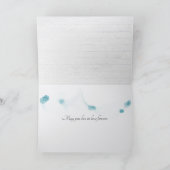 Carte De Remerciements Mariage en bois blanc (Intérieur)