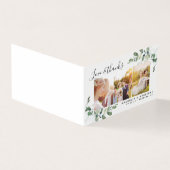 Carte de remerciements Mariage Eucalyptus (Outside)