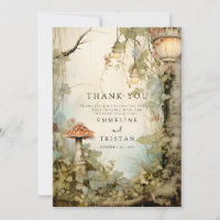 Mariage forestier enchanté