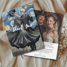 Mariage gothique - Squelettes mignons dansent dans