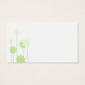 Carte de remerciements Mariage Green Daisy (Dos)