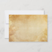 Carte de remerciements Mariage Halloween (Dos)