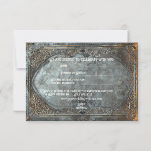 Carte de remerciements Mariage Imaginaire Dwarven