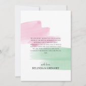 Carte de remerciements Mariage King Protea (Devant)