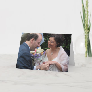 Carte De Remerciements Mariage Mazza/Chimene #2