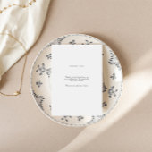 Carte de remerciements Mariage minimaliste