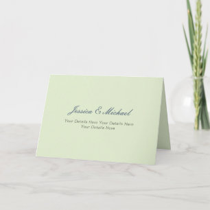 Carte De Remerciements Mariage Moderne Élégant Simple Professionnel