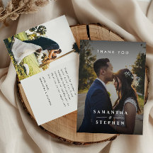 Mariage Moderne Minimaliste avec Texte Personnalis