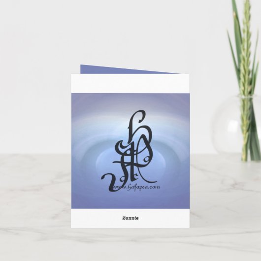 Carte De Remerciements Mariage Océans d'Amour (Dos)