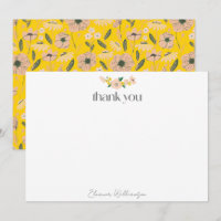Mariage personnalisé floral rose jaune vintage