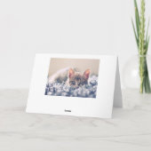 Carte De Remerciements Mariage photo majuscule blanc (Dos)