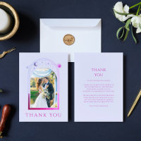 Mariage photo mystique Lavender rose Sun Moon Star