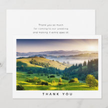 Mariage Photo Paysage Naturel de Collines Ondulant