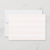Carte De Remerciements Mariage Pink Italian Food Sketch (Dos)